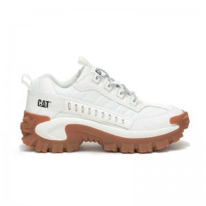 CatFootweat Eco Intruder Men's Casual Shoes White | 56ZJVGULE