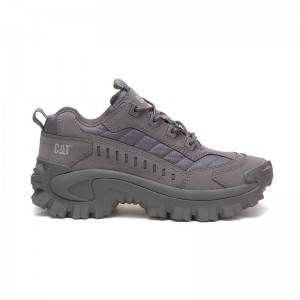 CatFootweat Re-Powered Intruder Chunky Trainer Women's Shoes Grey | 90TKYNURF