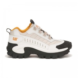 CatFootweat Re-Powered Intruder Chunky Trainer Women's Shoes White | 54EUSFBMC