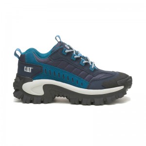 CatFootweat Re-Powered Intruder Chunky Trainer Women's Shoes Blue | 97LCZBWFO