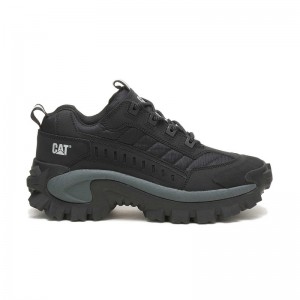 CatFootweat Re-Powered Intruder Chunky Trainer Women's Shoes Black / Dark Grey | 26KGMXPWV