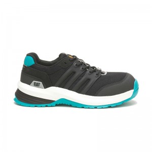 CatFootweat Streamline 2.0 Composite Women's Shoes Black / Turquoise | 23NVDFXIA