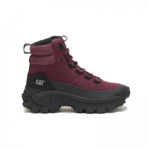 CatFootweat Trespass Waterproof Galosh - Trespass Women's Boots Black / Burgundy | 35VQIOCMT