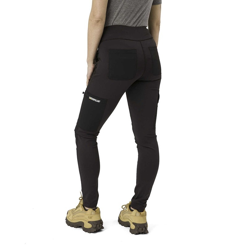 CatFootweat Active Work Legging Women's Workwear Black | 70QIUYGKP