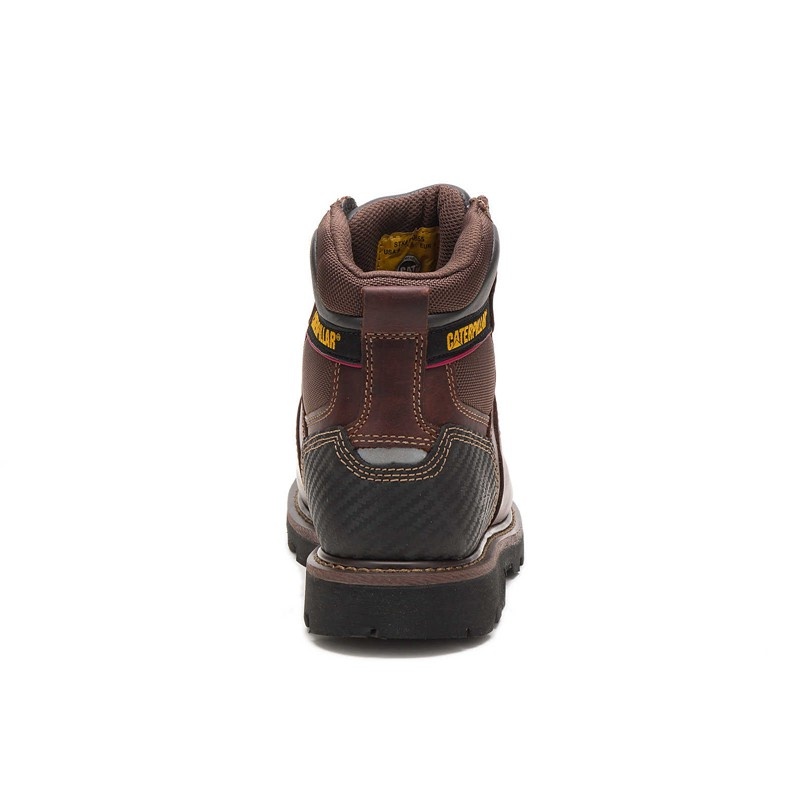 CatFootweat Alaska 2.0 Steel Toe Men's Work Boots Brown | 20VCBTQMD