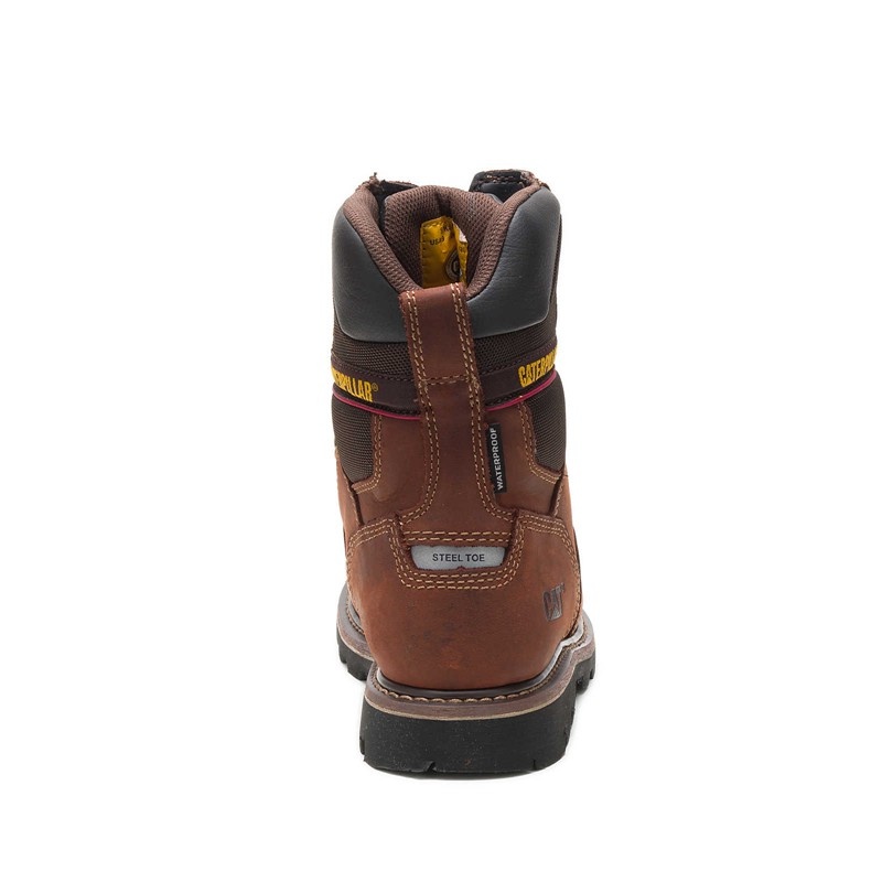 CatFootweat Alaska 2.0waterproof Thinsulate&Trade Men's Work Boots Brown | 68EDVUOSC