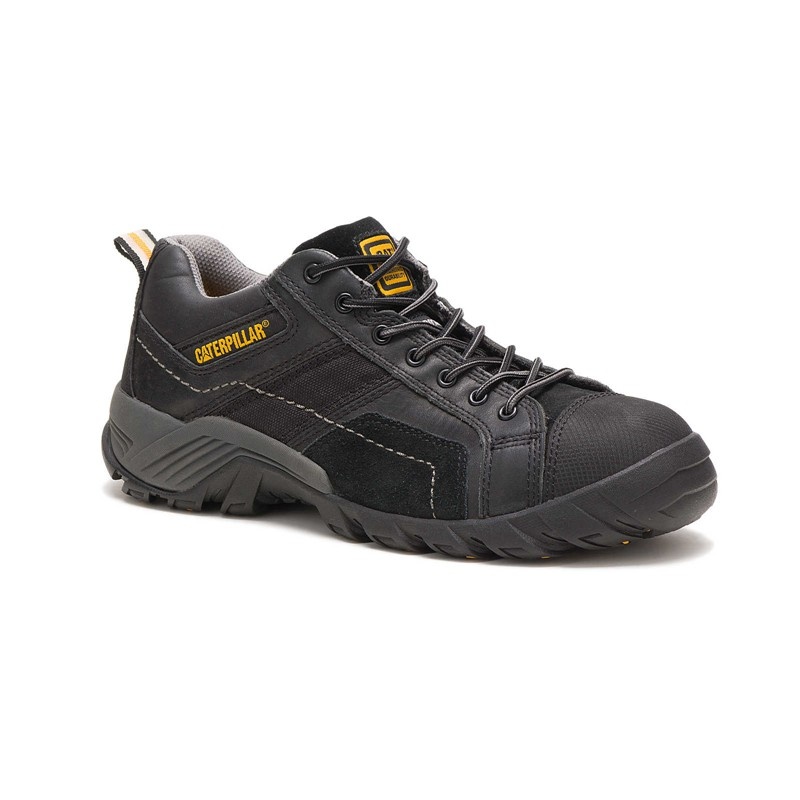 CatFootweat Argon Composite Men's Steel Toe Boots Black | 23OSQDMFT