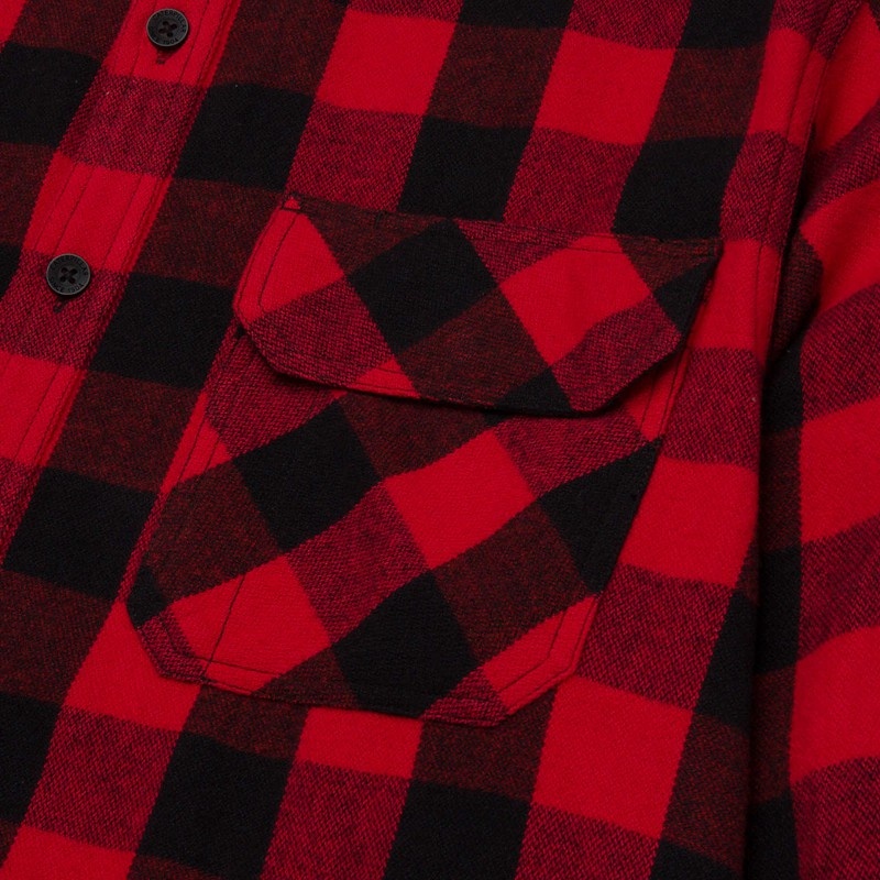 CatFootweat Buffalo Check Men's Clothing Red | 07BCJAWSN