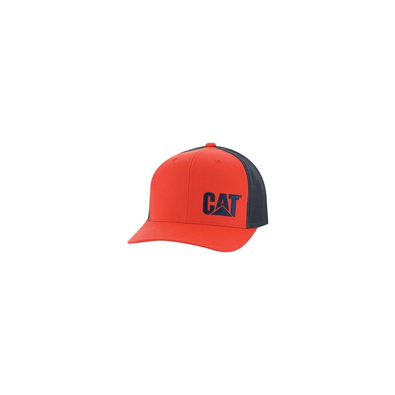 CatFootweat Cat Trademark Trucker Hat Men\'s Clothing Orange | 49OXRNTMY