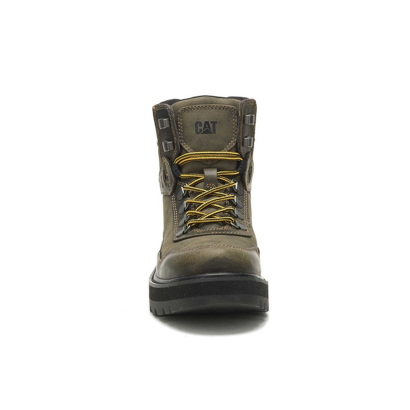 CatFootweat Conquer 2.0 - Unisex Styles Women's Boots Dark Olive | 81BHSALYW