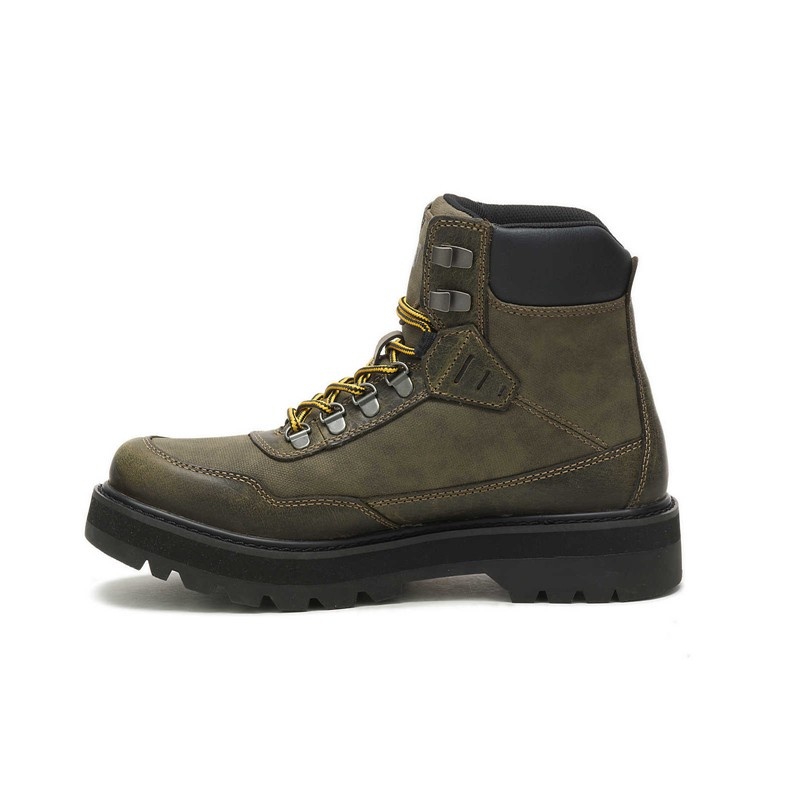 CatFootweat Conquer 2.0 - Unisex Styles Women's Boots Dark Olive | 81BHSALYW