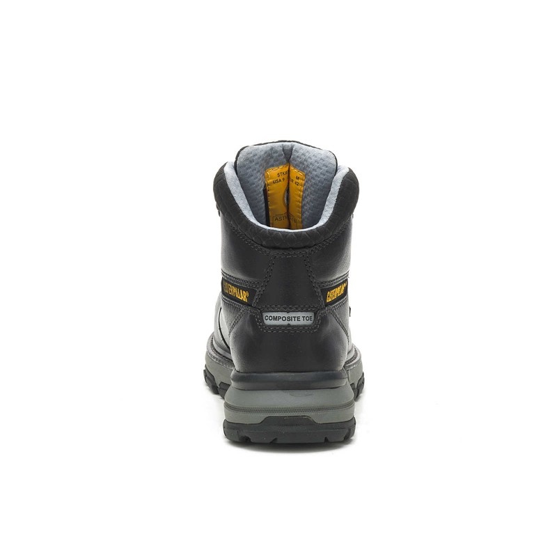 CatFootweat Excavator Superlite Toe Women's Boots Black | 23YLQMAIC