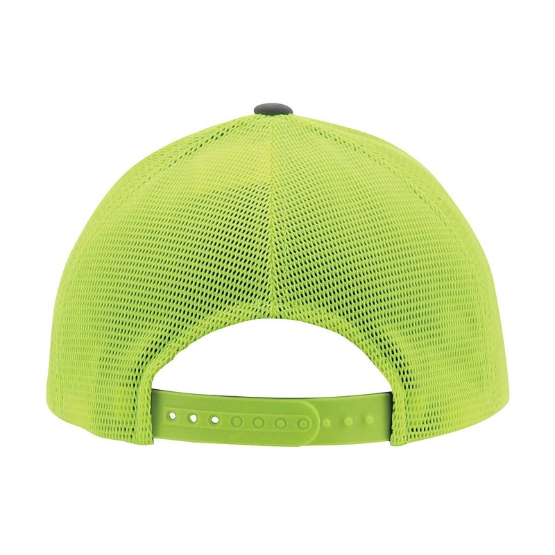 CatFootweat Hi-Vis Mesh Cap Men's Clothing Yellow | 87THEPFJS