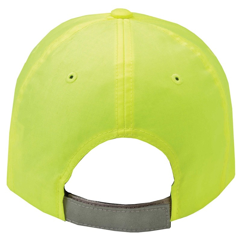 CatFootweat Hi-Vis Trademark Cap Men's Clothing Light Yellow | 31FOTRQPS