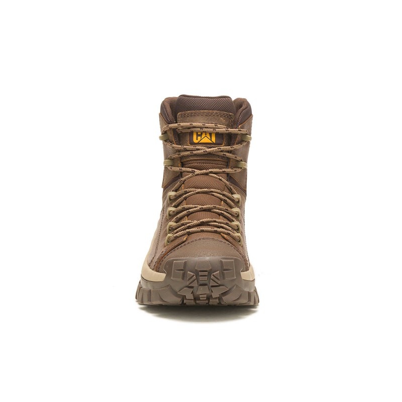 CatFootweat Hiking Style Men's Work Boots Brown | 24JISEWZH