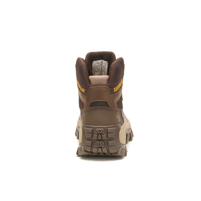 CatFootweat Hiking Style Men's Work Boots Brown | 24JISEWZH