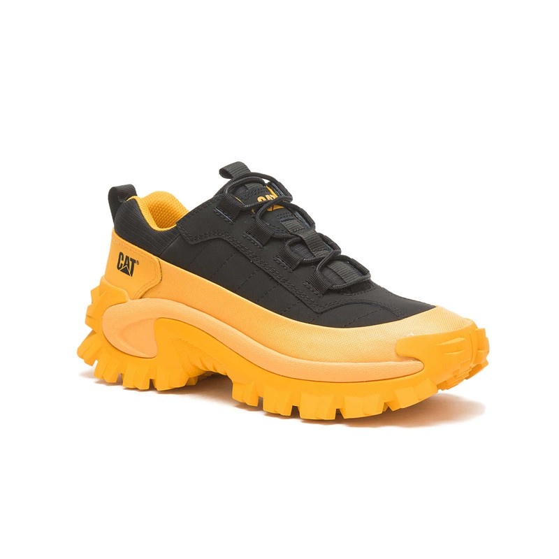 CatFootweat Intruder Waterproof Galosh - Men's Casual Shoes Yellow / Black | 61LAZWFQG