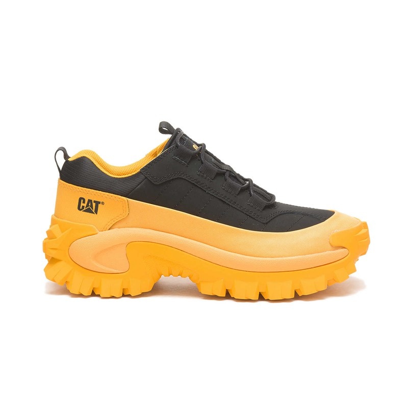 CatFootweat Intruder Waterproof Galosh - Men\'s Casual Shoes Yellow / Black | 61LAZWFQG