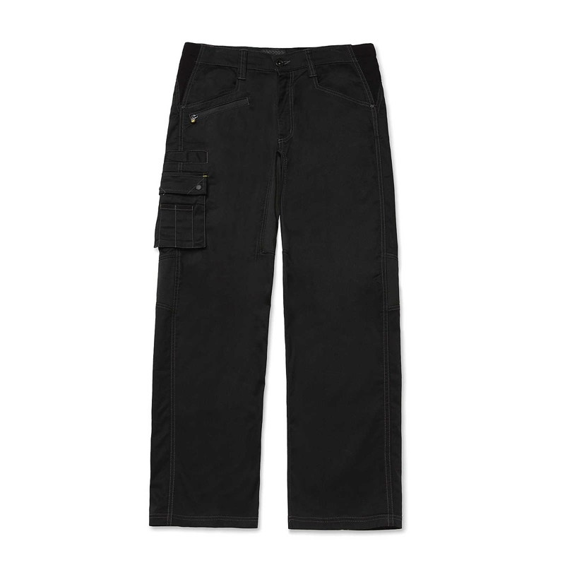 CatFootweat Operator Flex Pant Men's Clothing Black | 35OMSLPZJ