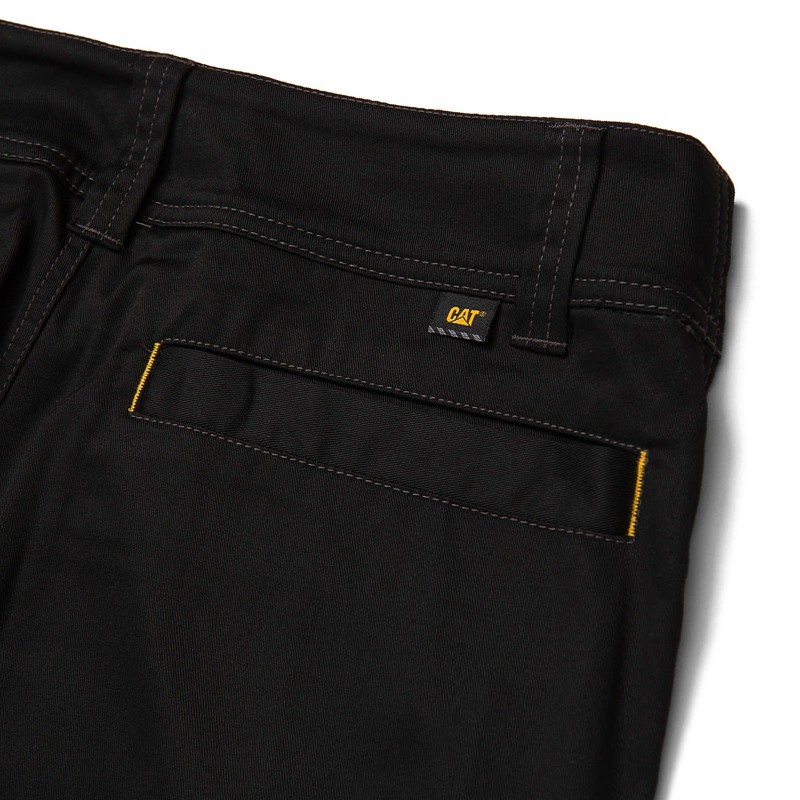 CatFootweat Operator Flex Pant Men's Clothing Black | 35OMSLPZJ