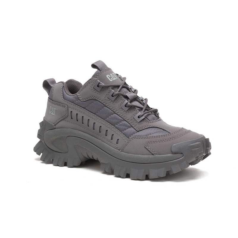 CatFootweat Re-Powered Intruder Chunky Trainer Women's Shoes Grey | 90TKYNURF