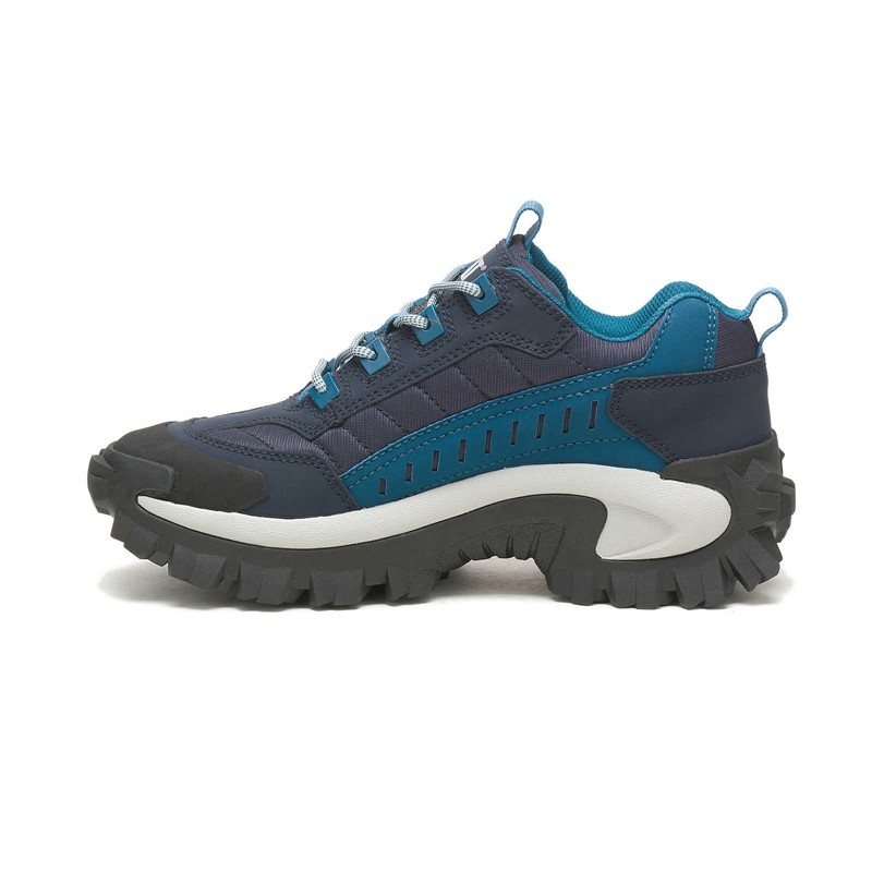 CatFootweat Re-Powered Intruder Chunky Trainer Women's Shoes Blue | 97LCZBWFO