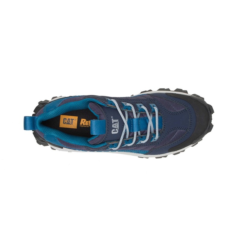 CatFootweat Re-Powered Intruder Chunky Trainer Women's Shoes Blue | 97LCZBWFO