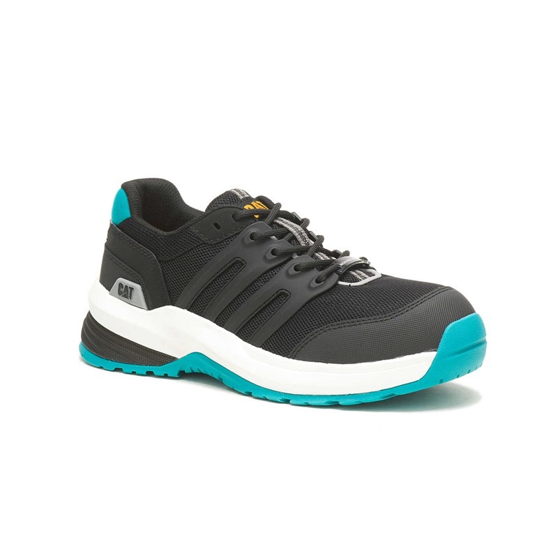 CatFootweat Streamline 2.0 Composite Women's Shoes Black / Turquoise | 23NVDFXIA