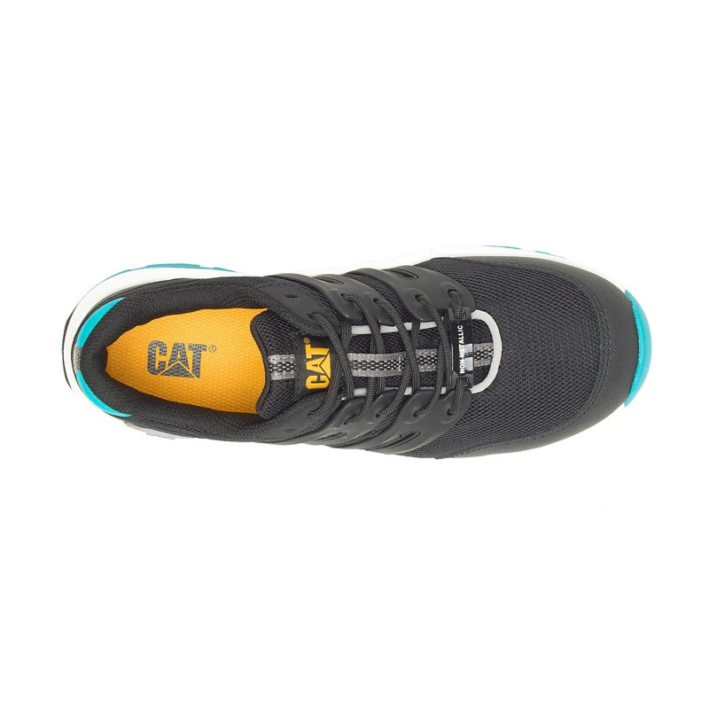 CatFootweat Streamline 2.0 Composite Women's Shoes Black / Turquoise | 23NVDFXIA