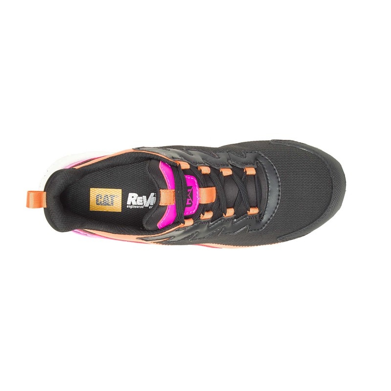 CatFootweat Streamline Runner Carbon Composite Women's Shoes Black / Pink | 61XWQSPLA