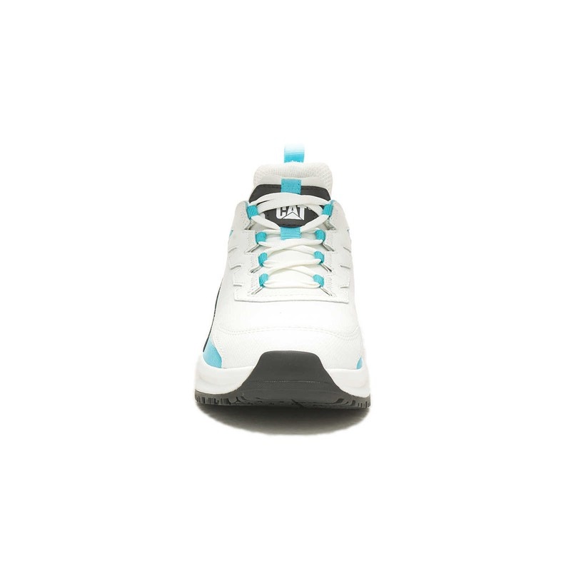 CatFootweat Streamline Runner Carbon Composite Women's Shoes White / Blue | 32ULAVZKN