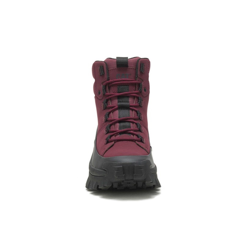 CatFootweat Trespass Waterproof Galosh - Trespass Women's Boots Black / Burgundy | 35VQIOCMT