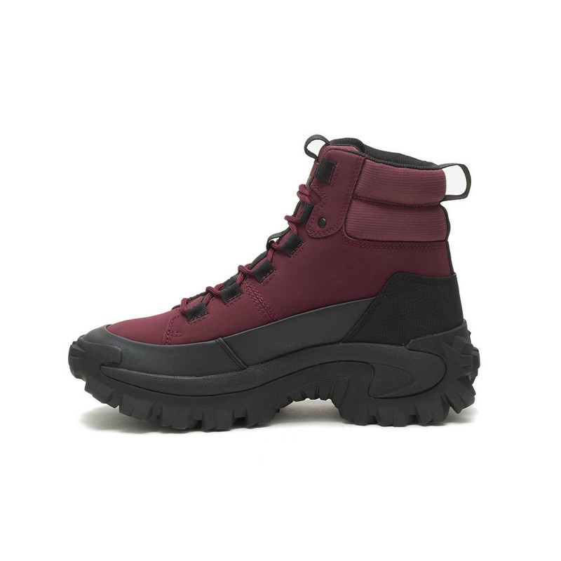 CatFootweat Trespass Waterproof Galosh - Trespass Women's Boots Black / Burgundy | 35VQIOCMT