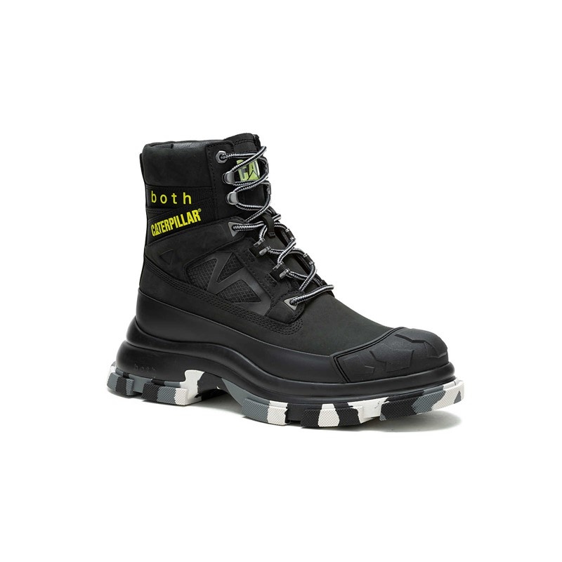 CatFootweat X Both Gao Pioneer Women's Boots Black | 63VLOKHJC